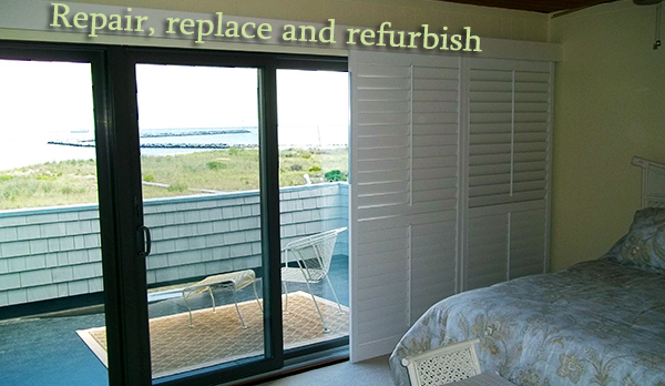 repair, replace and refurbish window treatments